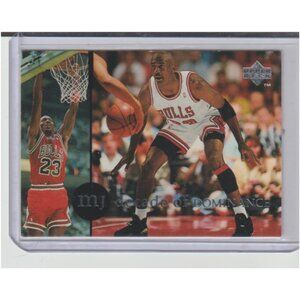 Michael Jordan 1994-95 Upper Deck Rare Air Decade of Dominance #J6 Bulls